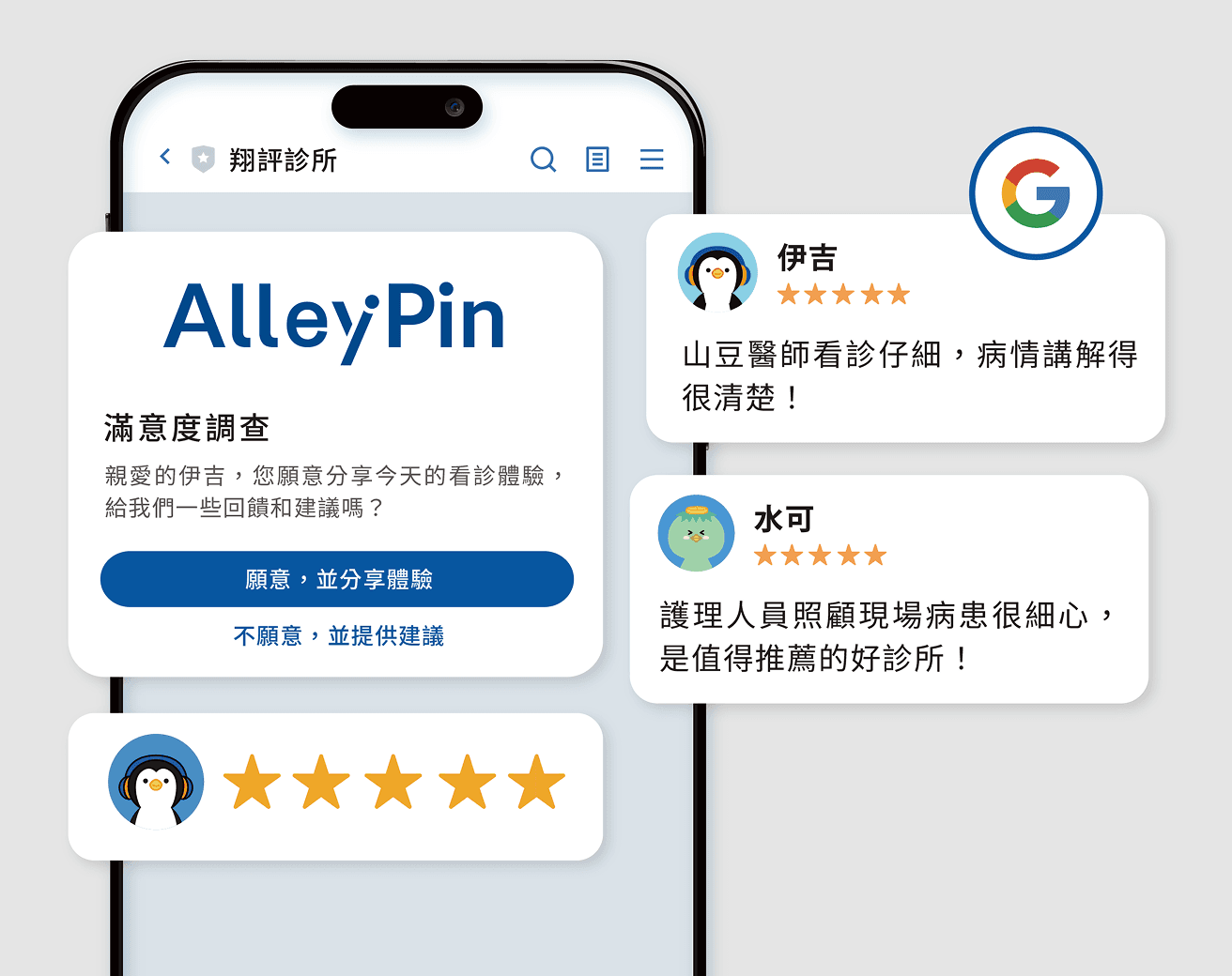Google 商家評價管理